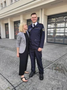 Sandra und Lee-Roy Wolschke