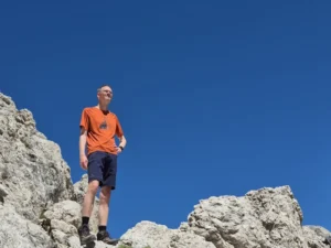 Gerd in den Alpen