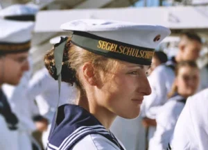 Marion Glück in Uniform