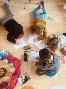 Projekt über Gefühle mit Kindern